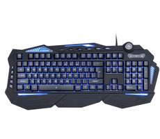 C-tech Scorpia V2 čierna / Herná klávesnica / membránová / RGB / USB-A / CZ/SK layout