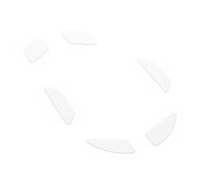 Glorious Model I G-Skates - 1 Set biela / náhradné klzné podložky pre Glorious Model I