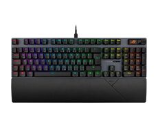 Asus ROG Strix Scope II čierna / herná klávesnica / mechanická / spínače ROG NX / DE