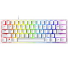 Razer Huntsman V3 Pro Mini biela / herná klávesnica / mechanická / Razer Analog Optical Switch Gen 2 / US Layout