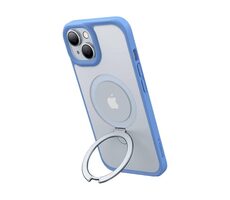 Torras Ostand Matte ochranný kryt pre Apple iPhone 15 modrá