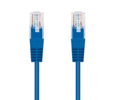 C-tech patchcord Cat5e UTP 3 m modrá