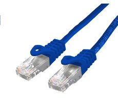 C-tech patchcord Cat6 UTP 2 m modrá