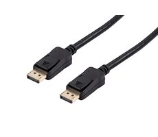 C-tech DisplayPort 1.4 kábel samec - samec 2 m čierna / 8K@60Hz