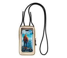 FIXED Vodeodolné puzdro na mobilný telefón Dry Case z hypalónu s certifikáciou IPX8 khaki