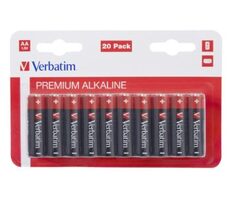 Verbatim 49877 Alkalické batérie AA (20ks) / 1.5V