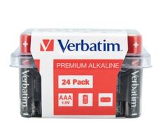 Verbatim 49504 Alkalické batérie AAA (24ks) / 1.5V