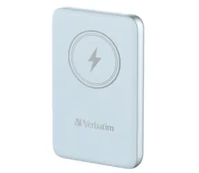 Verbatim Charge 'n' Go Magnetická bezdrôtová powerbanka 10000mAh modrá / USB-C / MagSafe / 15-20W