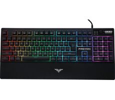 PREYON Long Claw Alpha čierna / Herná klávesnica / Drôtová / US layout / RGB