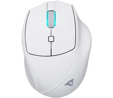 Sharkoon OfficePal M25W biela / bezdrôtová myš / 4000 dpi / USB / optická / 6 tlačidiel