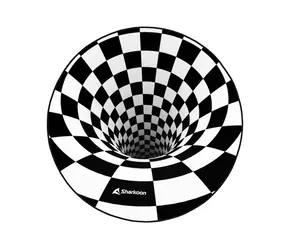 Sharkoon SKILLER SFM12 3D Vortex čierno-biela