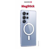 Swissten CLEAR JELLY MagStick Púzdro pre Samsung S938B Galaxy S25 ULTRA 5G transparentné