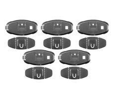 Interphone Sada 5 ks náhradných nalepovacích základní pre interkomy Active a Connect