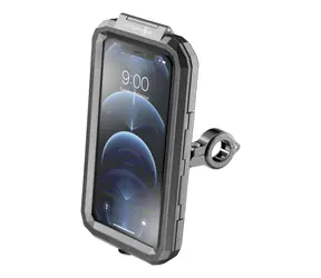 Interphone Univerzálne vodeodolné púzdro na mobilné telefóny Armor Pre úchyt na riadidlá max. 6.5" čierne