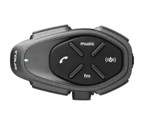 Interphone Bluetooth handsfree pre uzavreté a otvorené prilby CellularLine TOUR HD Single Pack