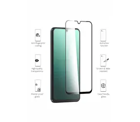 Swissten FULL GLUE COLOR FRAME CASE FRIENDLY sklo pre Samsung S721B Galaxy S24 FE 5G čierna