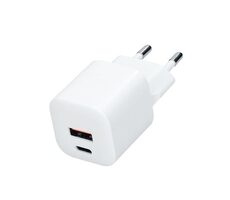 Solight DC77 / rýchlonabíjačka / USB-C + USB-A / 20W / PD fast charger