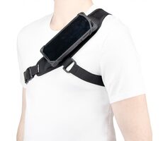 Mobilis ramenný popruh ClipFast s univerzálnym silikónovým držiakom pre zariadenie 5-7"