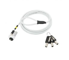 Mobilis Nano bezpečnostný káblový zámok / 3x kľúč / dĺžka 1.8m