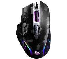 A4Tech BLOODY J95S Activated čierna / herná myš / 8000DPI / RGB / USB-A / 7 tlačidiel / kábel 1.8m