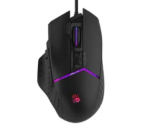 A4Tech BLOODY W95 Max Activated čierna / herná myš / 12000DPI / RGB / USB-A / 10 tlačidiel / kábel 1.8m