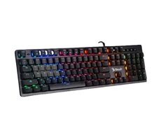 A4Tech BLOODY B500N čierna / Herná klávesnica / RGB / CZ layout / USB-A / 1.8 m
