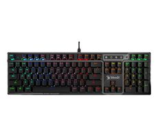 A4Tech BLOODY B750N čierna / Herná klávesnica / RGB / CZ layout / Green Switch / USB-A / 1.8 m
