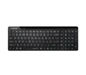 A4Tech FStyler FBK23 AS čierna / Bezdrôtová klávesnica / CZ layout / Bluetooth / 2.4GHz USB-A Nano prijímač 
