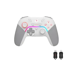 A4Tech Bloody GPW70 biela / Gamepad / PS3 / PC / Switch / Android / 2.4GHz / USB-C