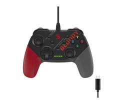 A4Tech Bloody GP30 čierna / Gamepad / PS3 / PC / Android / Switch / USB-A