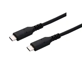 C-tech USB-C kábel 0.5 m čierna