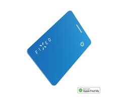 FIXED SMART tracker Tag Card 2 s podporou Find My bezdrôtové nabíjanie modrý