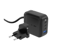 Energea TravelHub GAN100 sieťový adaptér čierna / 100W / 3x USB-C & 1x USB-A