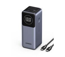 Ugreen 35526B Powerbanka s rýchlym nabíjaním / 12000mAh / 100W / 1x USB-A / 1x USB-C