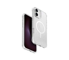 UNIQ LifePro Xtreme MagClick ochranný kryt na Apple iPhone 16 PLUS číra s trblietkami