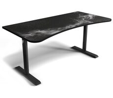 Arozzi ARENA Gaming Desk Gunmetal Galaxy / Herný stôl / D: 160cm / Š: 82cm / V: 71cm