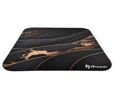 Arozzi Zona Quattro Black Gold / ochranná podložka na podlahu / 116 x 116 cm / čiernozlatý design