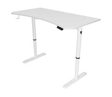 Arozzi ARENA MOTO WHITE / Herný stôl / motorizovaný / biely / D: 160cm / Š: 82cm / V: 72-118cm