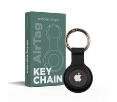 Mobile Origin AirTag KeyChain čierna / Kľúčenka