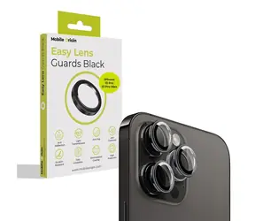 Mobile Origin Easy Lens guards ochranné sklo na objektív pre Apple iPhone 13 Pro/13 Pro Max čierna