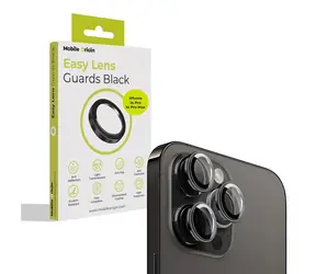 Mobile Origin Easy Lens guards ochranné sklo na objektív pre Apple iPhone 14 Pro/14 Pro Max čierna
