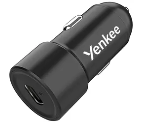 YENKEE YAC 2035 čierna / Autonabíjačka / USB-C / 20W