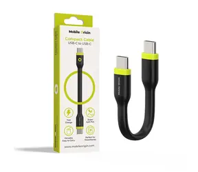 Mobile Origin Compact Cable USB-C to USB-C čierna / 10 cm