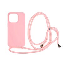 Mobile Origin Lanyard Case zadný kryt pre Apple iPhone 14 Pro ružová