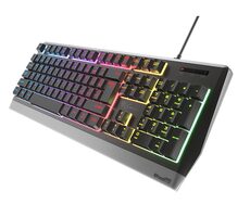 Genesis Rhod 300 RGB čierna / Podsvietená klávesnica / USB