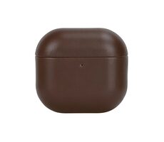 Mobile Origin Leather Case kožené púzdro pre Apple AirPods 4 hnedá