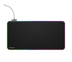 Genesis Boron 500 XXL RGB čierna / herná podložka pod myš / 800 x 300 x 4 mm 