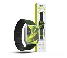 Mobile Origin Magnetic Watch Strap II remienok pre Apple Watch 49mm/46mm/45mm/44mm zelená/čierna
