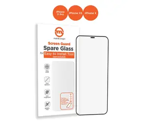 Mobile Origin Orange Screen Guard Spare Glass pre Apple iPhone 11 Pro/XS/X / náhradné sklo pre inštalačnú sadu