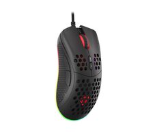 Genesis Krypton 555 čierna / herná optická myš / 8000 DPI / 7 tlačidiel / USB / 1.8 m